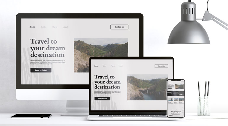responsive website redesign website bellary